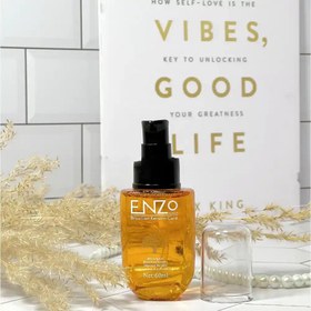 تصویر روغن آرگان انزو حاوی کراتین برزیلی- ENZO ENZO-ARGAN OIL