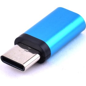 تصویر مبدل micro USB به TYPE-C ای وی تی کد TV06 