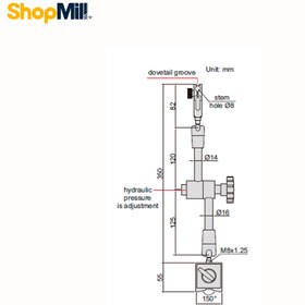 تصویر پایه ساعت اندیکاتور اینسایز (Insize) هیدرولیکی مدل 80-6229 