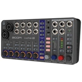 تصویر میکسر دیجیتال زوم مدل LiveTrak L-6 