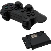 تصویر دسته بازی بی سیم ۶ کاره مناسب PS1/PS2/PS3 و PC 