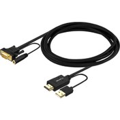 تصویر کابل تبدیل VGA به HDMI لنشن مدل CB-VC-HpVa-P1 دو متری 