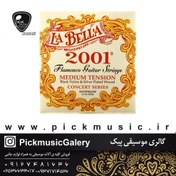 تصویر سیم گیتار Labella 2001 فلامنکو مدیوم تنشن اصلی 