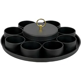 تصویر سینی فلزی مزه خوری sanil 