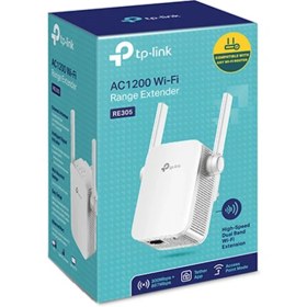 تصویر گسترش دهنده بی‌سیم و دوباند AC1200 تی پی لينک مدل RE305 TP-LINK RE305 AC1200 Wireless Dual Band Range Extender