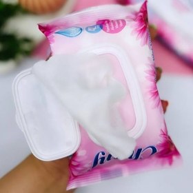 تصویر دستمال مرطوب چانف مدل Super Soft بسته 42 عددی دستمال مرطوب