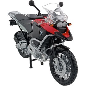 تصویر ماکت موتور سیکلت BMW R 1200GS برند مایستو مقیاس یک به دوازدهم 