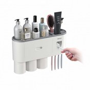 تصویر جا مسواکی و خمیردندان اتوماتیک Mengni 