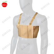 تصویر نگهدارنده قفسه سینه الاستیک بعد از جراحی آدور سایز ایکس لارج Ador Elastic shelf holder after X-large surgery