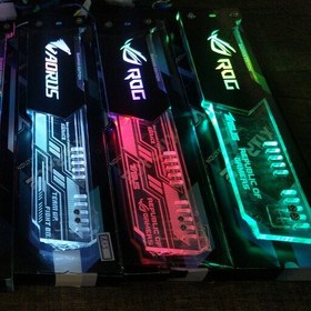 تصویر براکت افقی آر جی بی کارت گرافیک مدل aorus 