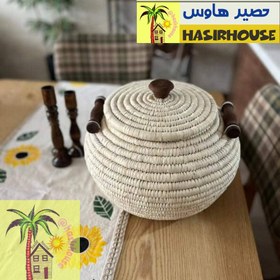 تصویر خمره برنج حصیری ۵ کیلویی 