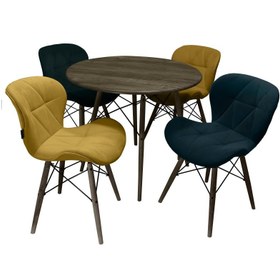 تصویر میز و صندلی ناهارخوری 4 نفره مدل zar9080 ا Ar2190 Ar2190