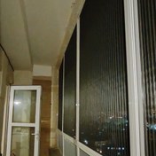 تصویر توری پلیسه ای برای انواع بالکن و درب پنجره با بهترین متریال 