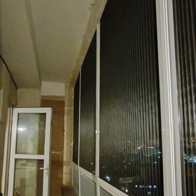 تصویر توری پلیسه ای برای انواع بالکن و درب پنجره با بهترین متریال 