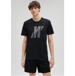 تصویر تیشرت مردانه مشکی ماوی | TSH.ERK.534 