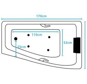 تصویر جکوزی لادر lador مدل L210 