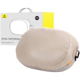 تصویر پشت گردنی صندلی خودرو بیسوس مدل ComfortRide Series TZ-01 Baseus ComfortRide Series Double-Sided Car Headrest Pillow Frosted Gray C20036403831-01