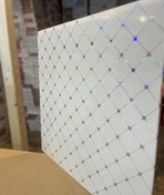 تصویر سقف کاذب Pvc لوزی ساده 