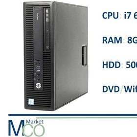 تصویر مینی کیس اچ پی HP ProDesk 600 G2 i7 6700/ Ram 8GB D4/ HDD 500 