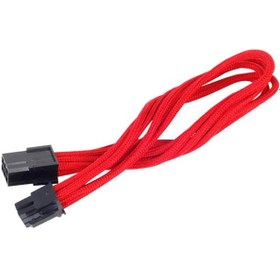 تصویر کابل افزاینده برق کارت‌گرافیک اسلیو سیلوراستون PP07-IDE6R (6 پین) CABLE power SilverStone PP07-IDE6R