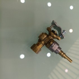 تصویر شیر گاز رو میزی ساده ۹۰ درجه کد ۸۷۲۱ 