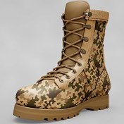 تصویر فایل لایه باز موکاپ چکمه نظامی و پوتین 