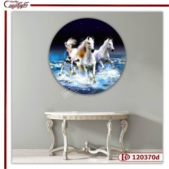 تصویر تابلو اسب دوان فنگ شویی C120370d 
