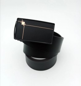 تصویر کمربند پلاک مشکی 1073 