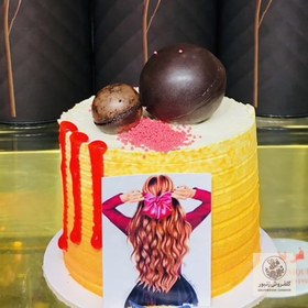 تصویر کیک دخترانه | کد: ZNB-138J 