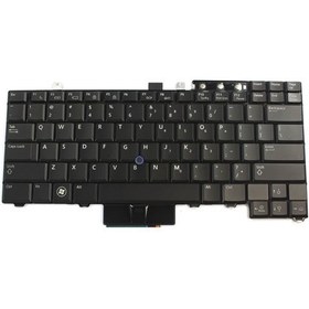 تصویر Keyboard Dell Backlight Trackpoint E5400, E5300, E5500, E5510, E5410, E6400, E6410 Black Keyboard Dell Backlight Trackpoint E5400, E5300, E5500, E5510, E5410, E6400, E6410 Black