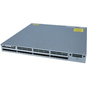 تصویر سوئیچ سیسکو مدل WS-C3850-24XS-S استوک Cisco WS-C3850-24XS-S 24Port Switch Stock