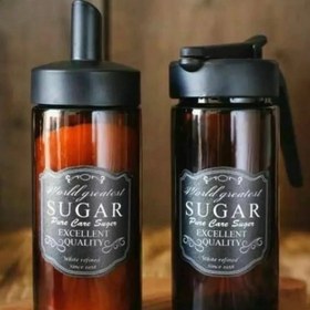 تصویر شکر پاش شیشه‌ای 