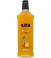 تصویر شربت آناناس شیشه ای 780 گرمی شادلی 