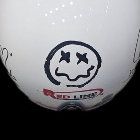 تصویر کلاه ردلاین طرح لاو Redline helmet love design