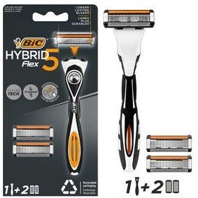 تصویر تیغ اصلاح مردانه بیک مدل Flex 5 