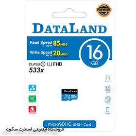 تصویر کارت حافظه 16 گیگابایت سازگار دوربین DataLand 