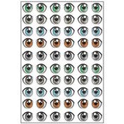 تصویر چشم عروسک مدل رزینی کد 7 مجموعه 60 عددی 