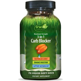 تصویر کربو‌بلاکر ارواین نچرالزcarbblocker 3&1 Irwin Naturals Irwin Naturals