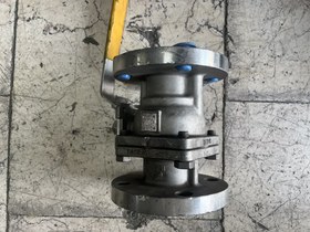 تصویر شیر توپی 2 اینچ دو تیکه کلاس 150 ANSI STEM 316 BALL 316 BODY CF8M BALL VALVE 2" #150 BODY CF8M BALL 316 STEM 316 ANSI