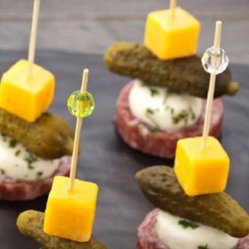 تصویر خلال فینگرفود تزیینی مهره دار۴۰ تایی 