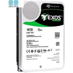 تصویر هارد اینترنال سیگیت 16 ترا Seagate Exos X16 استوک 