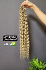 تصویر مو آمبره بلوند زیتونی،آریل T14/24D AREIL T14/24D