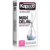 تصویر کاندوم فوق تاخيري کاپوت مدل Max Delay بسته 12 عددی ا Kapoot model Max Delay condom - 12 pieces Kapoot model Max Delay condom - 12 pieces
