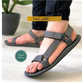 تصویر صندل خارجی ( ویتنامی) مارک کایدو درجه یک . زیره دولایه rubberو eva .رویه برزنت. (ارسال رایگان) سایز 40 تا45. 