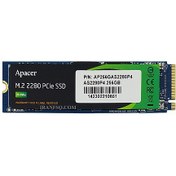 تصویر حافظه اس اس دی اینترنال اپیسر مدل AS2280P4 M.2 2280 NVMe ظرفیت 256 گیگابایت Apecer AS2280P4 M.2 2280 NVMe 256GB Internal SSD