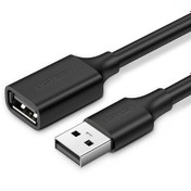 تصویر کابل افزایش طول 3 متری USB2.0 یوگرین 10317 US103 UGREEN US103 10317 3m USB2.0 Extender Cable