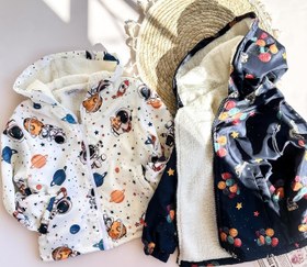 تصویر سوییشرت بارونی داخل خر - ۴ / سفید 