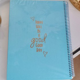 تصویر دفتر جلد سخت good day 