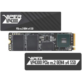 تصویر هارد اس اس دی اینترنال پاتریوت مدل Viper VP4300 ظرفیت 2 ترابایت Patriot Viper VP4300 Lite M.2 2280 NVMe 2TB PCIe Gen4x4 SSD