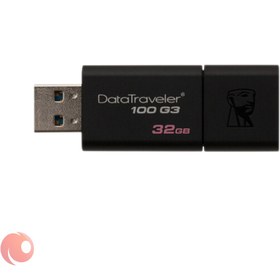 تصویر فلش مموری کینگستون با ظرفیت 32 گیگابایتی  USB3.0 